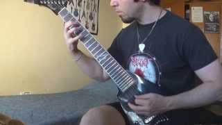 De La Tierra - Maldita Historia (guitar cover w/solo) - Facu Moure