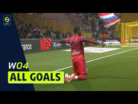 Goals compilation : Week 4 - Ligue 1 Uber Eats / 2021-2022