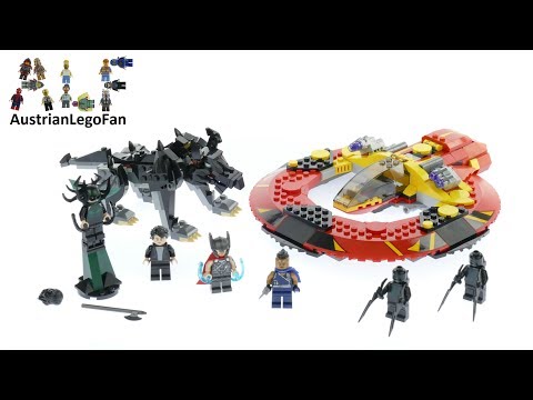 Vidéo LEGO Marvel 76084 : La bataille suprême pour la survie d'Asgard