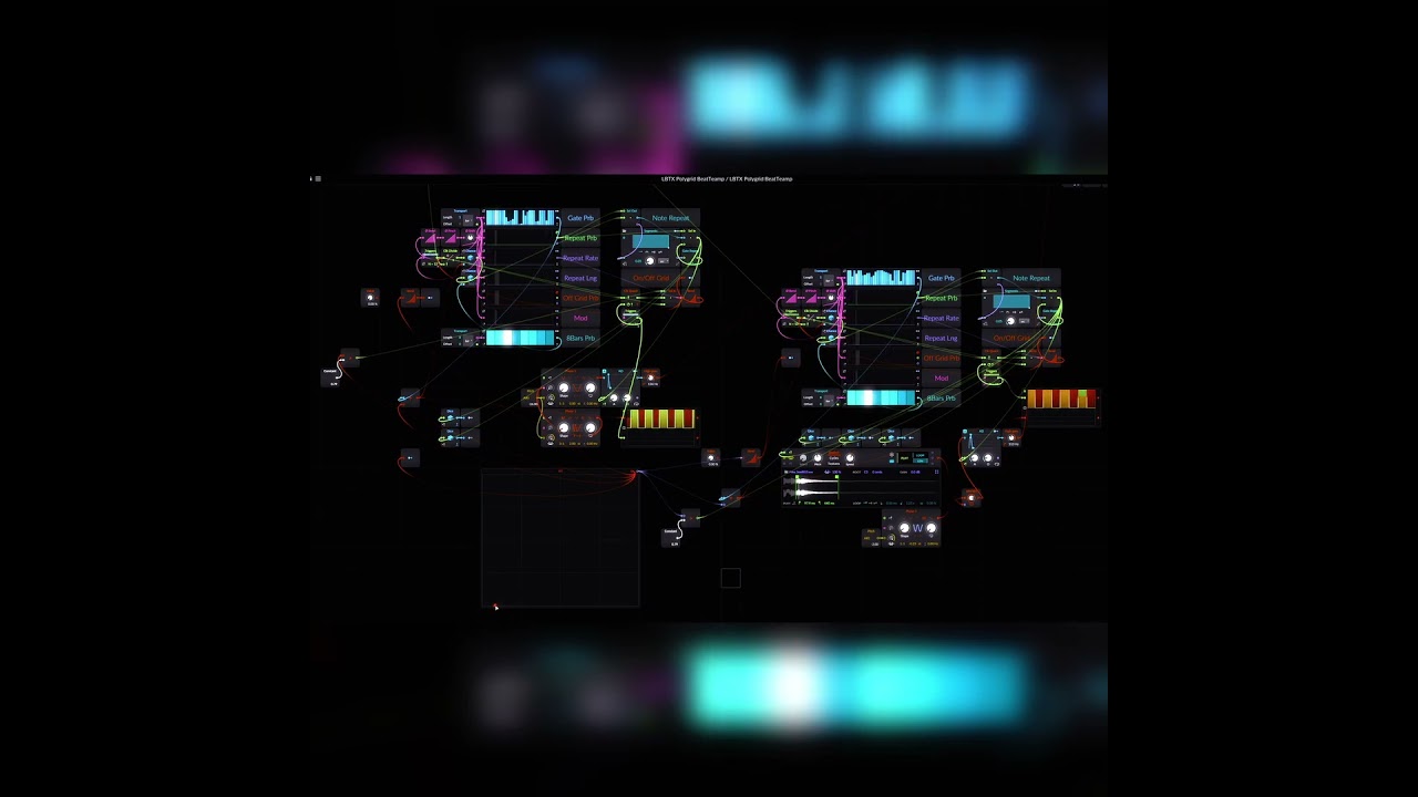 🧠Autechre VI Scose Poise Style Sequencer Patch👾 #short #bitwig #idm