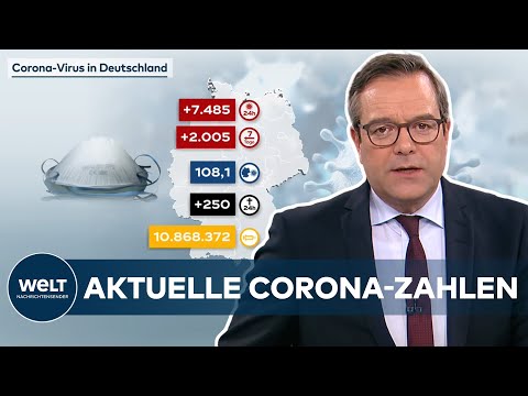 AKTUELLE CORONA-ZAHLEN: 7.485 COVID-19-Neuinfektionen und 250 Todesfälle in Deutschland