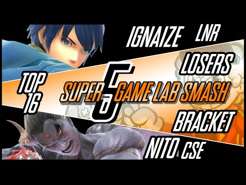 Super-GameLabSmash #5 Ignaize (Marth) Vs Nito (Kazuya)