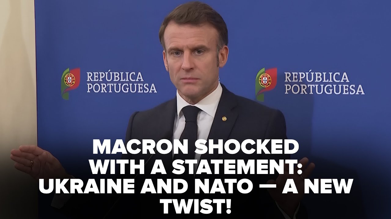 💥Macron's NEW statement on UKRAINE joining NATO and French troops in Ukraine! — Listen!