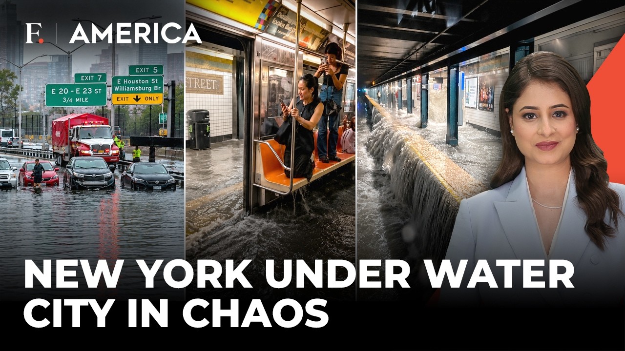 New York Floods, Again: Why the City Can’t Handle Extreme Rain | Firstpost America | N18G