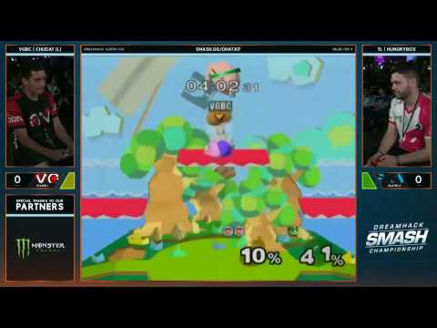 Dreamhack 2017 SSBM GF — Chudat (ICs) vs. Hungrybox (Puff) [Audio Synced]