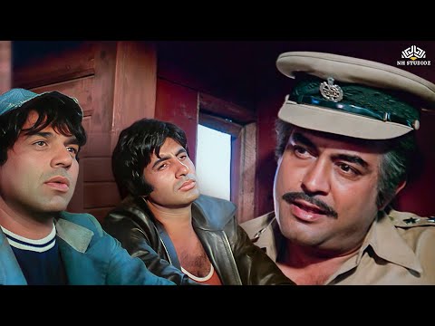 ठाकुर ने बताई जय और वीरू की बहादुरी की कहानी | Sholay Movie Scene | Dharmendra, Amitabh Bachchan