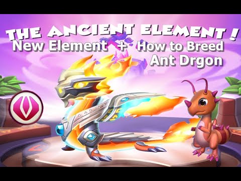 New Ancient Element + How to breed Ant Dragon-Dragon Mania Legends | DML