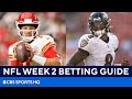 NFL Week 2 Betting Guide: Chiefs vs Ravens, Patriots vs Jets, & MORE | CBS Sports HQ