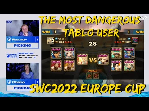 Obabo VS Raxxaz- SWC2022 EUROPE CUP - Summoners War