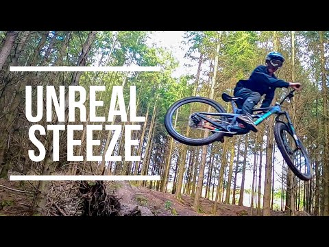 NEAR DEATH MTB GAP JUMPS AND UNREAL STEEZE AT PUDDLETOWN FOREST