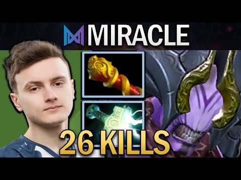 Faceless Void Dota 2 Gameplay Nigma.Miracle with 26 Kills - MKB - TI12
