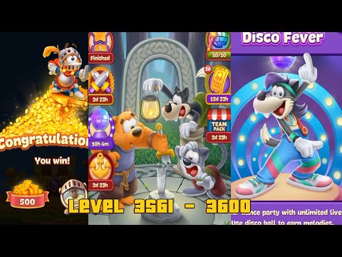 Toon Blast || Level 3561 - 3600 || Gameplay