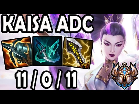 Kaisa vs Samira ADC - NA Challenger Patch 11.12 ✅