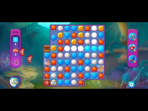 Fishdom Super Hard Level 11770 (with ingame lightning and bomb boosters) @choraelmin