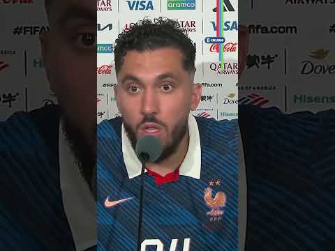 Quand Rayan Cherki est agacé par les questions des journalistes en zone mixte #CoupeduMonde