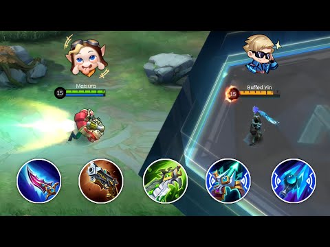 BUFFED YIN vs JAWHEAD 999.9 IQ! 😱 JAWHEAD WTF ABNORMAL DAMAGE BUILD! JAWHEAD BEST BUILD 2023!