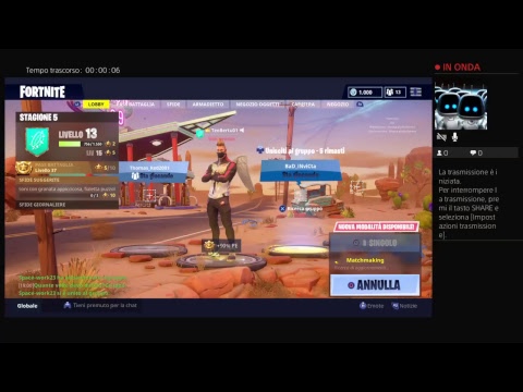 Trasmissione PS4 live di TeoBertu01