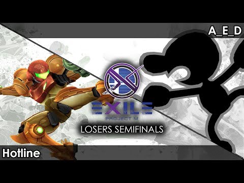Project M: Hotline (Samus) V A_E_D (Game&Watch) - Exile 93 Tournament SSBPM
