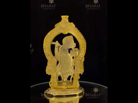 Gold Plated Srinath Ji Frame