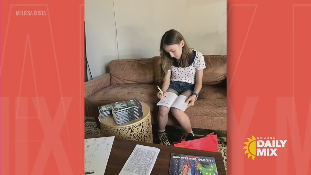 Kids Can Become Published Authors! Melissa Costa on Arizona Daily Mix — CW7 Arizona