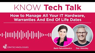 Ep. 82 – How to Manage All Your IT Hardware, Warranties & EOL Dates wi