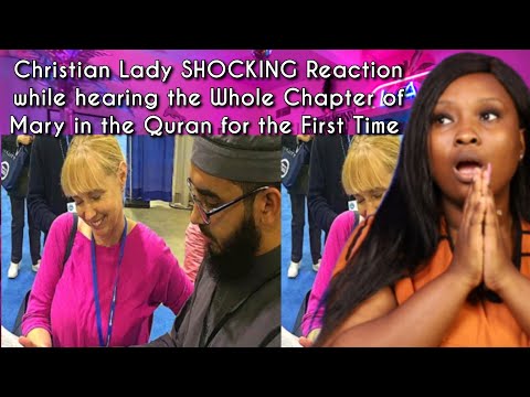 Christian Lady got SHOCKED after Muslim Man Recites Whole Chapter of Mary in the Quran