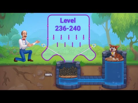 Gameplay Gardenscapes Level 236-240