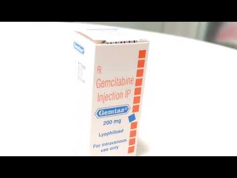 Gemtaz gemcitabine injection, packaging type: vial