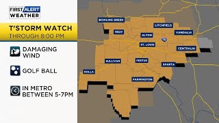 First Alert Weather Day: Severe T-Storm Watch until 8pm