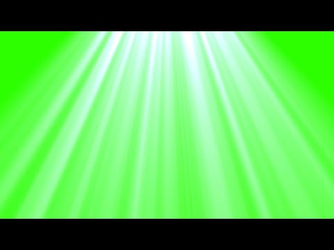 Light Rays #1 / Green Screen - Chroma Key