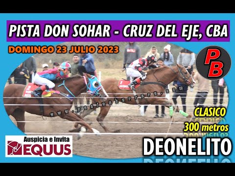 DEONELITO: PISTA DON SOHAR - CRUZ DEL EJE (23-07-23)