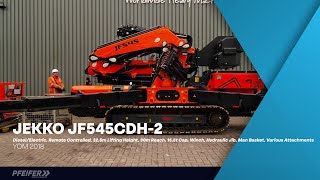 Мини-кран Jekko JF545CDH-2 Diesel/Electric powered, Remote Control | Изображение 4 - Machineryline