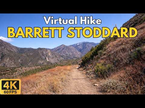 4K Treadmill Virtual Hike – Barrett Stoddard Trail | 71-Min Scenic POV Nature Walk