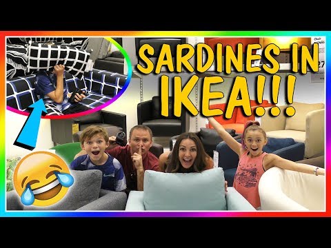 SARDINES IN IKEA  | HIDE AND SEEK | We Are The Davises
