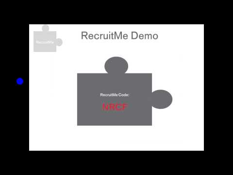 RecruitMeDemo