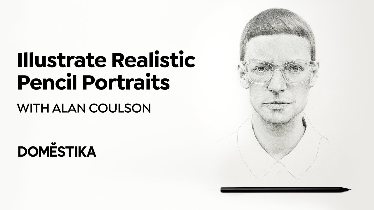 Realistic Pencil Portraiture: How To Draw From A Photo - Course by Alan Coulson | Domestika English