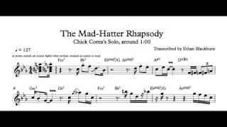 Chick Corea - The Mad Hatter Rhapsody (Solo Transcription)