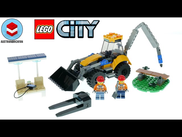 Vídeo relacionado con LEGO 60385 City Excavadora de Obra, Vehículo de Construcción para Niños y Niñas de 5 Años o Más, Personalizable, Mini Figuras, Regalo de Cumpleaños