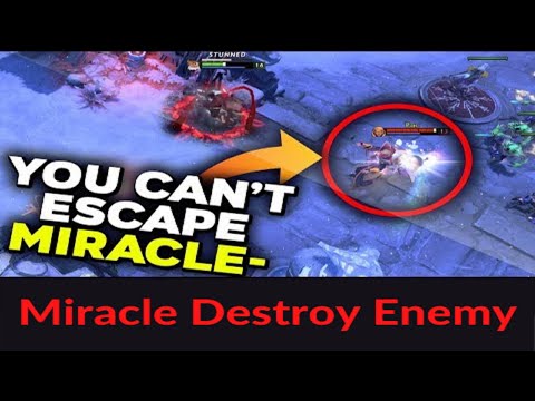 Miracle Playing Invoker MID | Destroy Enemy | Dota 2 WWT Moment