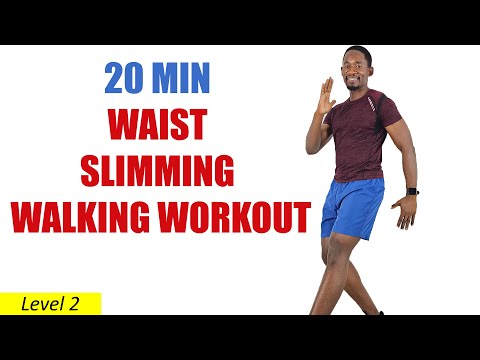 20 Minute Easy Walk at Home Exercise for Weight Loss 200 Calories