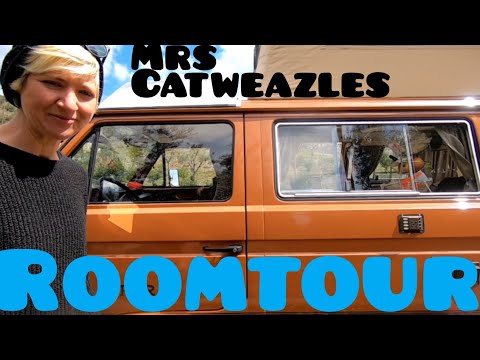 Mrs Catweazles Room-Tour: VW Bus T3 Westfalia Joker, voll gepackt
