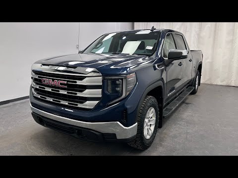 2023 GMC Sierra 1500 in Blue for sale at Davis GMC Buick Lethbridge in Lethbridge, AB