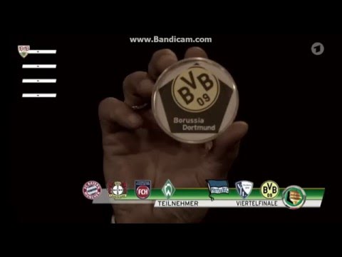 DFB Cup Quarter-final Draw 2015/2016