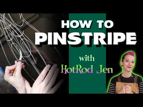 How to Pinstripe : Pinstriping for beginners
