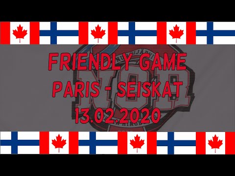Friendly game between Paris Thunder Ringette and Seiskat C 13.02.2020