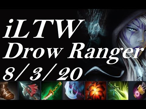 iLTW Drow Ranger, Dendi Templar Assassin vs Lifestealer - handsome - dota2