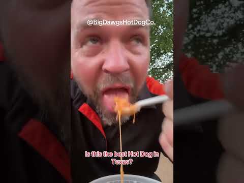 Is this the best hot dog in Texas? ￼