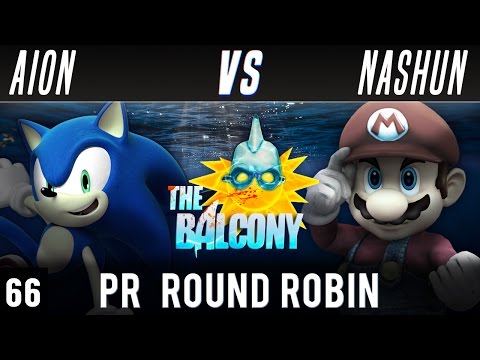 PM @ the Balcony 66 [Shark Tank] - PR RR ft. TB|Aion (Sonic) VS Nashun (Mario)