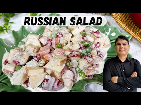Russian Salad - The Ultimate Wedding & Party Wala Taste | Creamy, Crunchy, No Fail Recipe