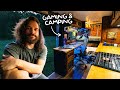 Vanlife Gaming Camping Fishing In Mountain Forest
